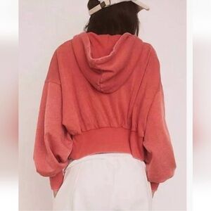 FP Movement by Free People Orange Low-Key Hoodie